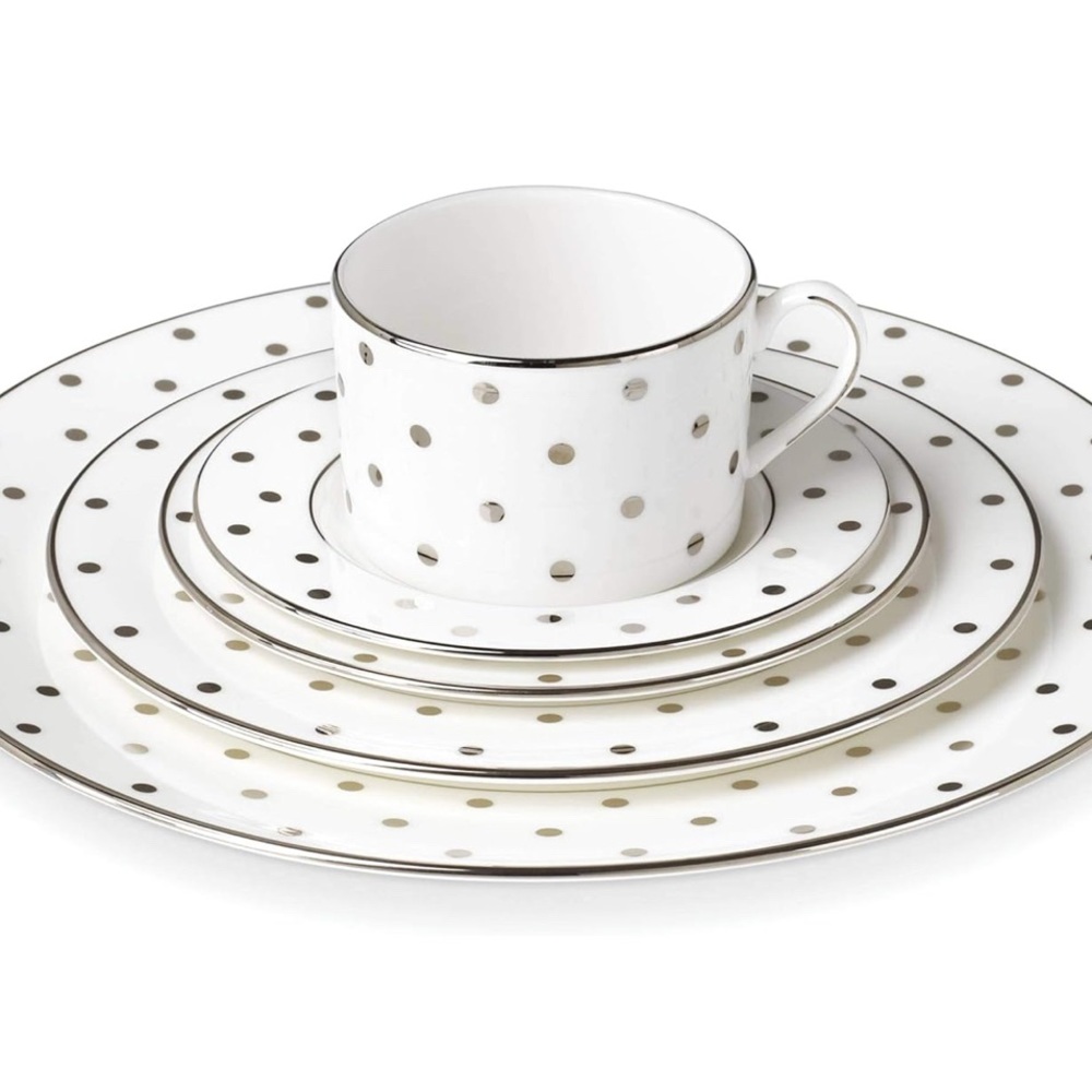Kate Spade Polka Dot Dinnerware Set - Larabee Collection